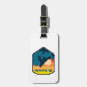 Katahdin Maine Sunrise Gepäckanhänger (Vorderseite vertikal)