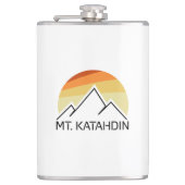 Katahdin Retro Flachmann (Vorderseite)