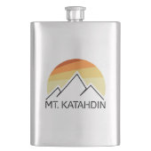 Katahdin Retro Flachmann (Vorderseite)