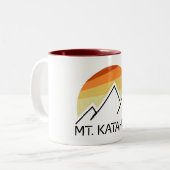 Katahdin Retro Zweifarbige Tasse (Vorderseite Links)