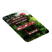 Katahdin Woods and Waters Eintrittszeichen Magnet (Rechte Seite)