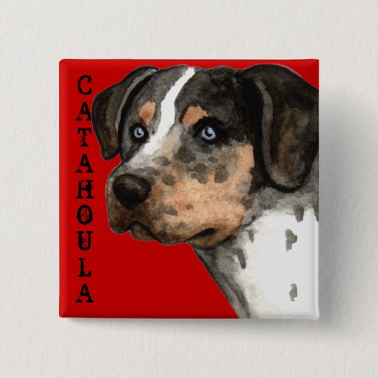 Katahoula-Farbblock Button (Vorderseite)