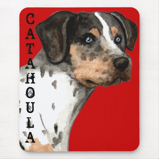 Katahoula-Farbblock Mousepad (Vorne)