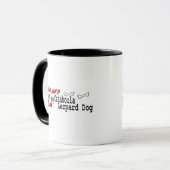Katahoula Leopard Dog (I Liebe) Tasse (Vorderseite Links)