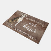 Katahoula Leopard Dog Personalisiert Dog Mat Fußmatte (Schrägansicht)