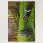 Katahoula und Hog Puzzle (Vertikal)