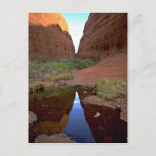 Katajutta Canyon, Nordterritorium, Australien Postkarte