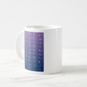 Katakamuna Chart Kaffeetasse (Vorderseite Links)