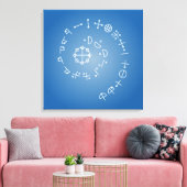 Katakamuna Power verses 6. Leinwanddruck (Insitu (Wohnzimmer))