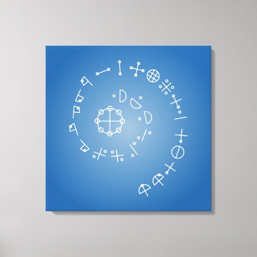 Katakamuna Power verses 6. Leinwanddruck (Vorderseite)