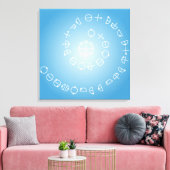 Katakamuna Power verses 7. Leinwanddruck (Insitu (Wohnzimmer))