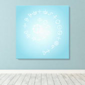 Katakamuna Power verses 8. Leinwanddruck (Insitu (Holzboden))