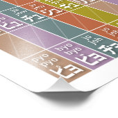 Katakana 02 - fotodruck (Ecke)