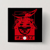 [Katakana] Samurai Button (Vorderseite)