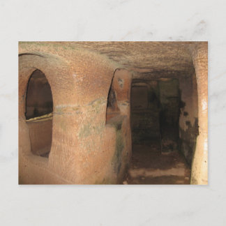 Katakomben auf Malta Postkarte