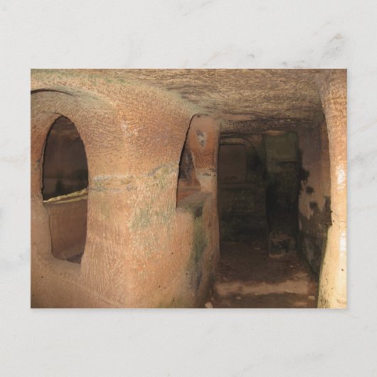 Katakomben auf Malta Postkarte (Vorderseite)