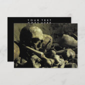 Katakomben Einladung (Vorne/Hinten)