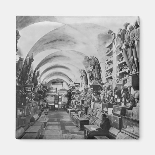 Katakomben von Palermo, Italien Magnet (Vorne)