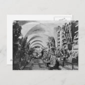 Katakomben von Palermo, Italien Postkarte (Vorne/Hinten)