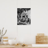 Katakombenmuscheln in Palermo, Italien Poster (Küche)