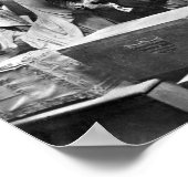 Katakombenmuscheln in Palermo, Italien Poster (Ecke)