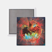 Katakuläres BAT-Logo Magnet (Vorderseite/Rückseite)