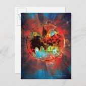 Katakuläres BAT-Logo Postkarte (Vorne/Hinten)