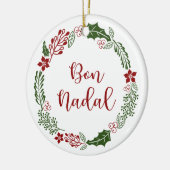 Katalan frohe Weihnachtsfeier, Bön Nadal Keramik Ornament (Links)