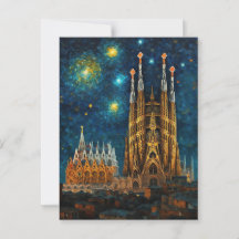 Katalan Starry Night | Gaudí Meets Van Gogh
