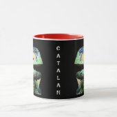 Katalanisch - Barcelona, Gaudi - Lizard, Spanien Tasse (Zentrum)