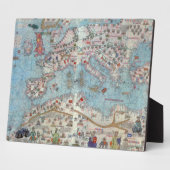 Katalanische Atlas: Einzelheiten zu Nordafrika und Fotoplatte (Seite)