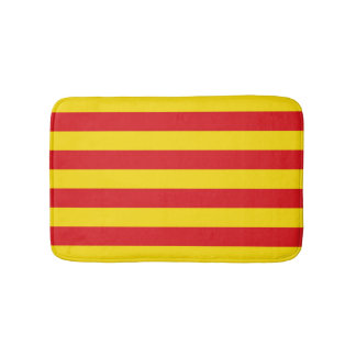 Katalanische Flagge Badematte