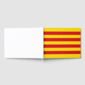 Katalanische Flagge Gästebuch (Voll)