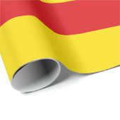Katalanische Flagge Geschenkpapier (Rolleneckpunkt)