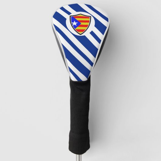 Katalanische Flagge Golf Headcover (Vorderseite)