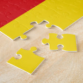 Katalanische Flagge (Katalonien) Puzzle (Seite)