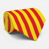 Katalanische Flagge Krawatte (Gerollt)