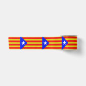 Katalanische Flagge Satinband (Vorderseite)