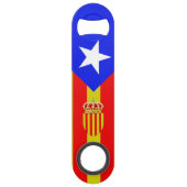Katalanische Wappen Speed Flaschenöffner (Rückseite)