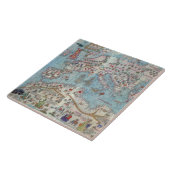 Katalanischer Atlas: Sonderkommando von Nordafrika Fliese (Seite)