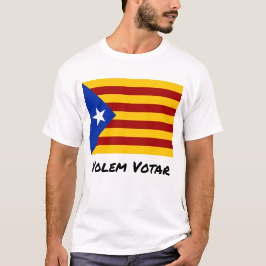 Katalanischer Referendum-T - Shirt (Vorderseite)