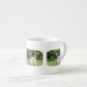 Katalanischer Schäferhund - Peppa Espressotasse (Vorderseite Rechts)