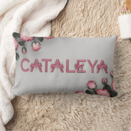 KATALEYA bestickte Rose Kissen & Keule