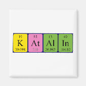 Katalin Periodenmagnet Magnet (Vorne)