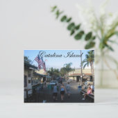 Katalina-Insel 6 Postkarte (Stehend Vorderseite)