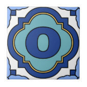 Katalina Island Number Address Tile 0 Fliese (Vorderseite)