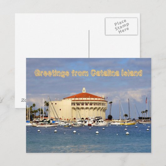 Katalina Postkarte (Vorne/Hinten)