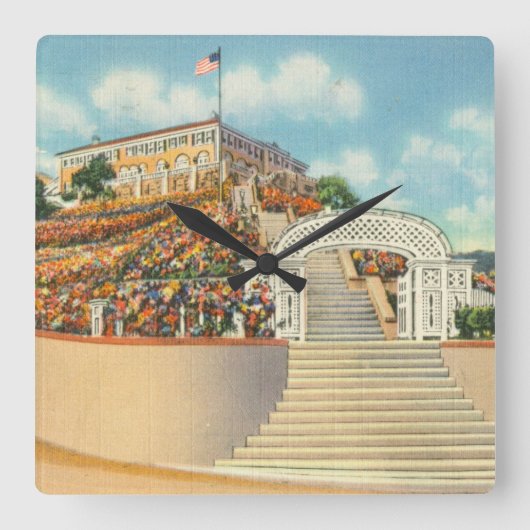 Katalina Quadratische Wanduhr (Vorderseite)