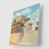 Katalina Quadratische Wanduhr (Winkel)