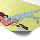 Katalog Frauen und Dinosaurier 12x18 Poster (Ecke)